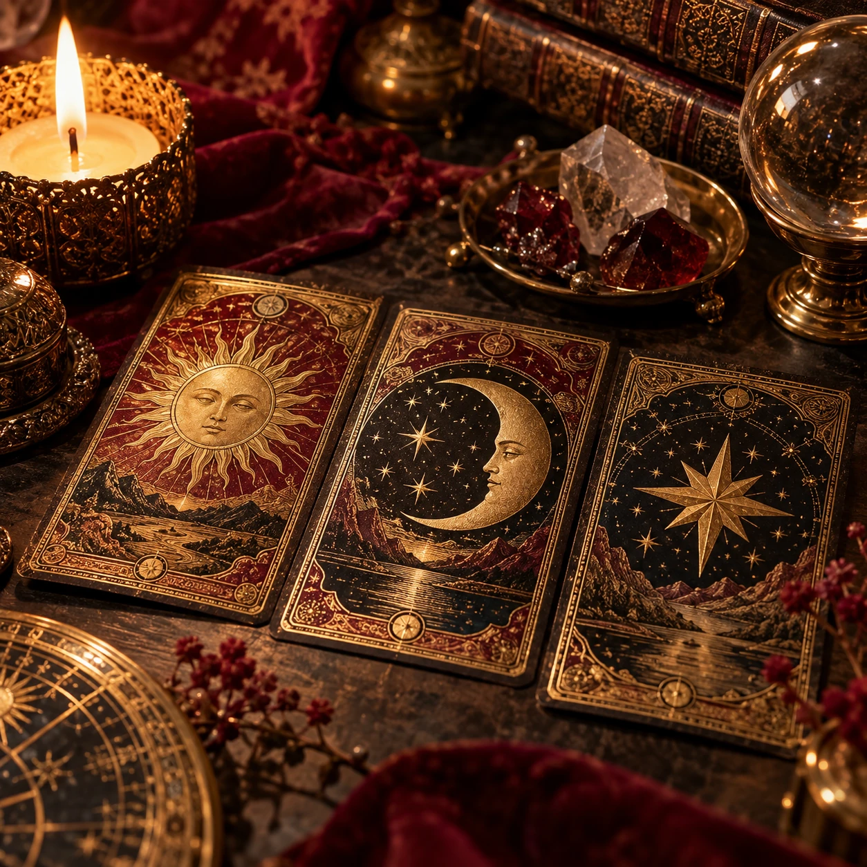 Imagem temática ilustrativa: Tarot Profundo com Especialização em Terapêutica