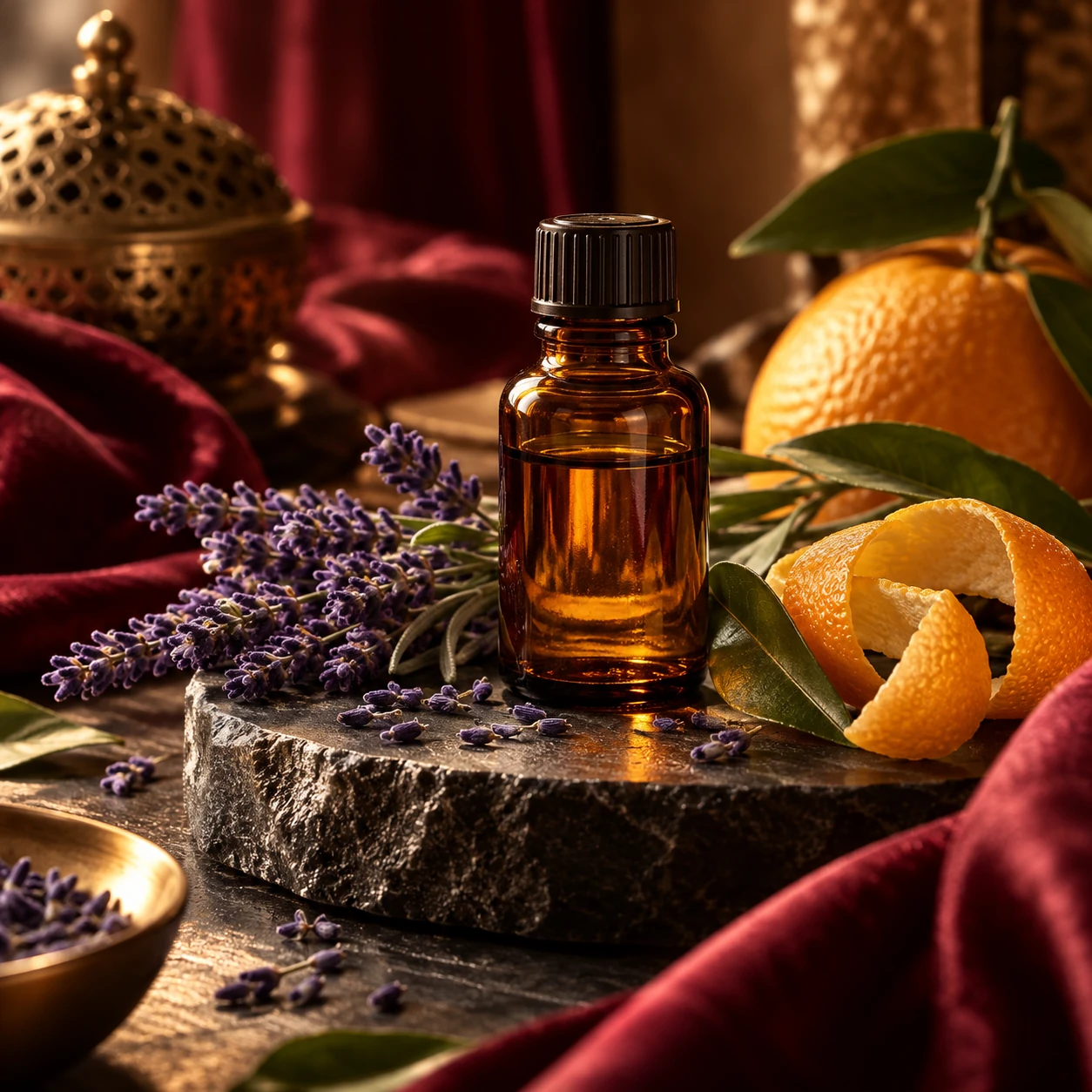 Imagem temática ilustrativa: Aromaterapia